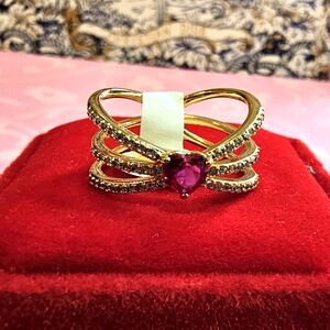 Bomb party ring size 7